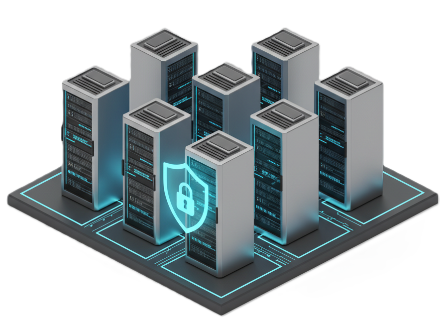 data center with proxy servers hosted in Alphabyte facilities